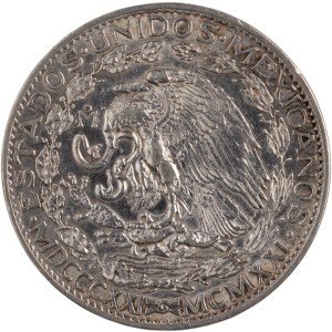 Mexico 1921 Silver 2 Pesos Winged Victory