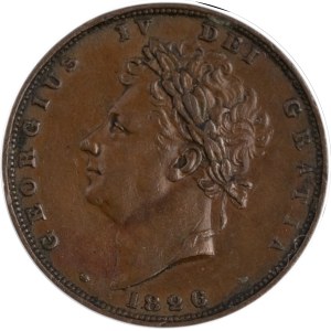 Grande-Bretagne 1826 Farthing