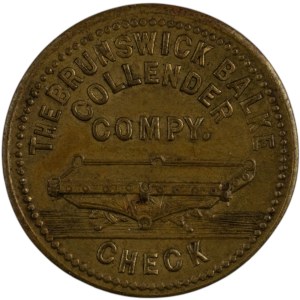 Canada St. Catharines 5 Cent H. Elmsie Brunswick Balke Merchant Token 976-C-E Breton 752 LeRoux 1024