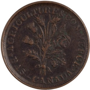 Canada Lower Bouquet Un Sou Token