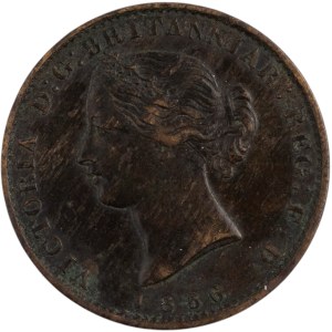 Canada 1856 Nova Scotia Half Penny Token NS-5A1