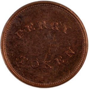 Canada Halifax Steam Boat Company Ferry Token TR1, Breton 900