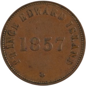 Canada 1857 Prince Edward Island PEI Token PE-7C1