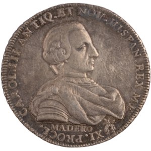 Mexico 1760 Silver Proclamation of Charles III