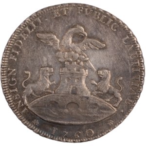 Mexico 1760 Silver Proclamation of Charles III