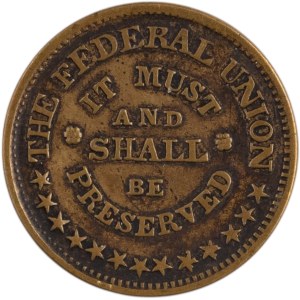 United States The Federal Union Army and Navy Civil War Token