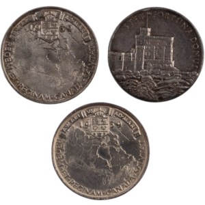 Canada & Great Britain Silver Medal Lot (3 Pieces)