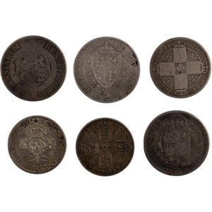 Great Britain 1817-1938 Silver (6 Pieces)