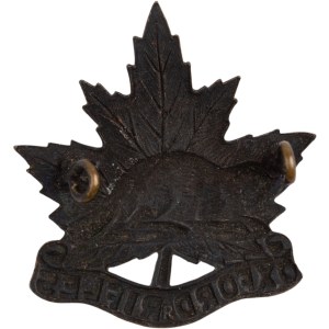 Canada WW1 Oxford Rifles Cap Badge