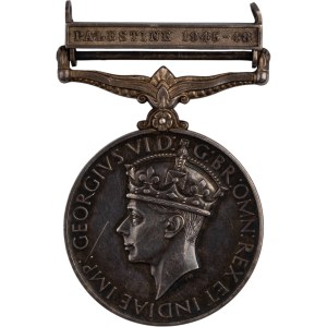 Great Britain General Service Medal GVIR - Palestine 1945-48 Royal Engineers