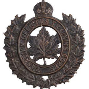 Canada WW1 Officers Training Corps Badge