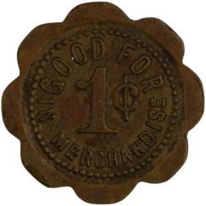 Canada Mildmay Ont. 1 Cent A. Moyer Merchant Token