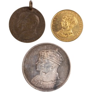 Canada King / Queen Medals (3 Pieces)