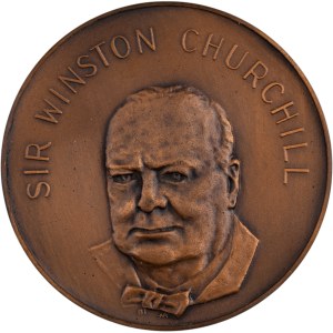 Great Britain Sir Winston Churchill Large Medal