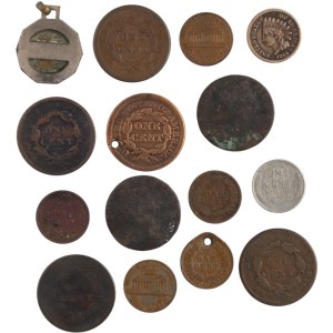 United States Cent Lot (15 Pieces)