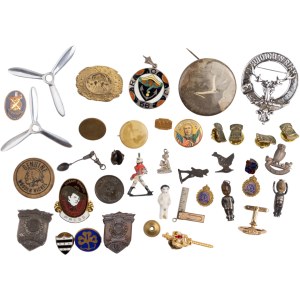 Mixed Pins, Badges Etc.