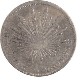 Mexico 1832 Zs OM Silver 4 reales