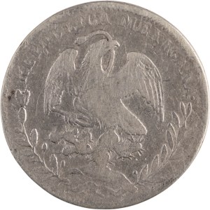 Mexico 1832 Zs OM Silver 4 reales