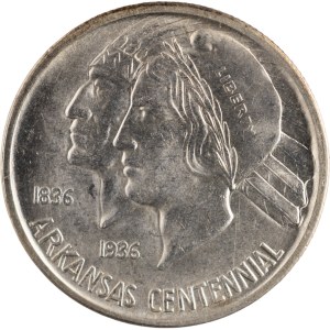 United States 1936 S Half Dollar Arkansas Centennial