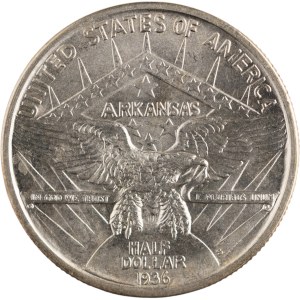 United States 1936 S Half Dollar Arkansas Centennial