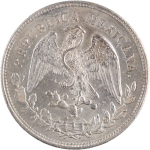 Mexico 1902 Zs FZ Silver 1 Peso