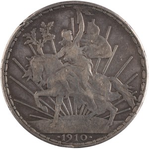 Mexico 1910 Silver Peso Caballito