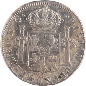Mexico 1821 Zs RG Silver 8 Reales