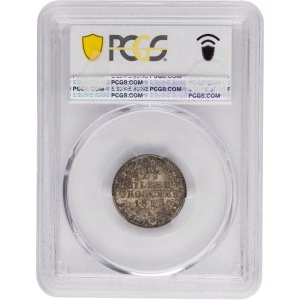 Germany 1853 A Prussia Silver 2 1/2 Silbergroschen