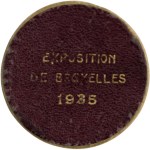 Belgicko 1935 Strieborná minca 50 frankov