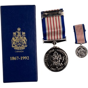 Canada 125th Anniversary of the Confederation of Canada Medal