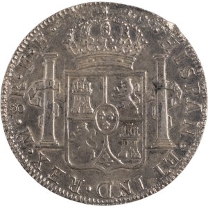 Mexico 1783 Mo FF Silver 8 Reales Shipwreck El Cazador