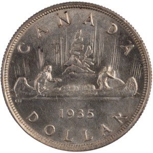 Canada 1935 Dollaro d'argento