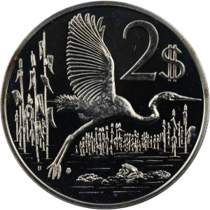 Kaimaninseln 1972 Silber 2 Dollars