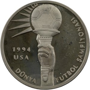 Turkey 1994 50000 Lira Football Soccer