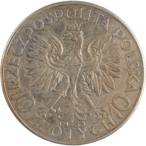 Poland 1933 Silver 10 Złotych Warsaw Mint
