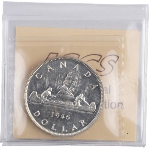 Canada 1946 Silver Dollar