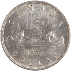 Canada 1935 Dollaro d'argento