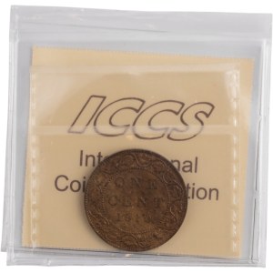 Canada 1910 1 Cent Red & Brown