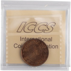 Canada 1917 1 Cent Red & Brown