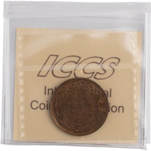 Canada 1919 1 Cent Red & Brown