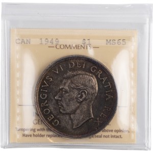Canada 1949 Silver Dollar