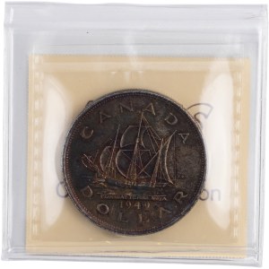 Canada 1949 Silver Dollar