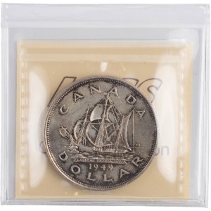 Canada 1949 Silver Dollar