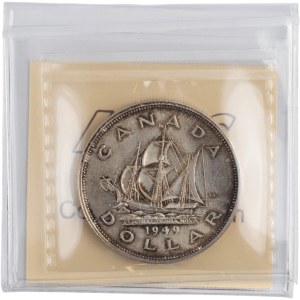 Canada 1949 Silver Dollar