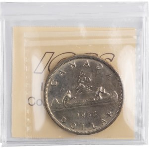 Canada 1955 FU Manchu Silver Dollar
