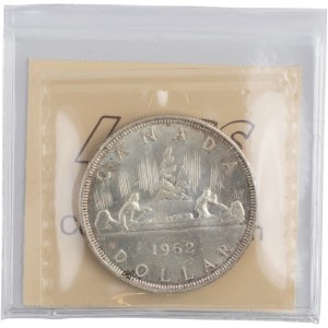 Canada 1962 Silver Dollar