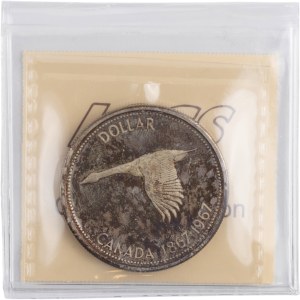 Canada 1967 SPECIMEN Silver Dollar