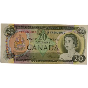 Banque du Canada 1969 Billet de remplacement de 20 $ *EH BC-50aA