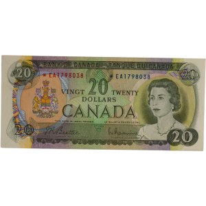 Bank of Canada 1969 $20 Replacement Banknote *EA BC-50aA