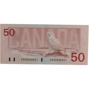 Banque du Canada 1975 50 $ Billet de remplacement EHX BC-59aA